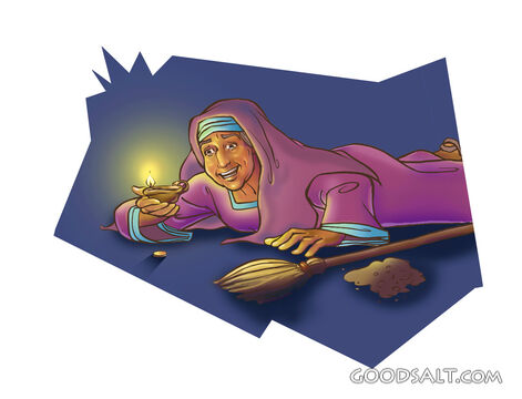 Woman Finding the Lost Coin