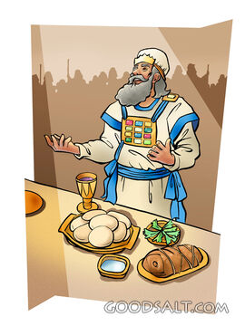 High Priest with the Bread of the Presence