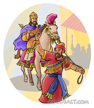 Mordecai Honored by Haman