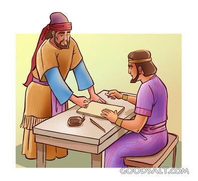 Mordecai Dictates the Decree