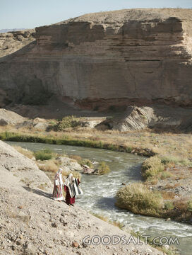 Disciples Beside the Wilderness River