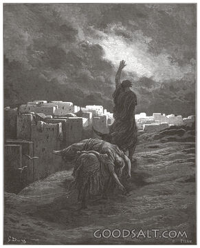 Levite Bearing Away the Body of the Woman