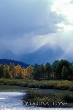 Sunlight Over Mountain Waters
