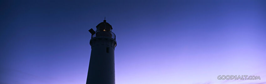 Lighthouse Against Blue Sky