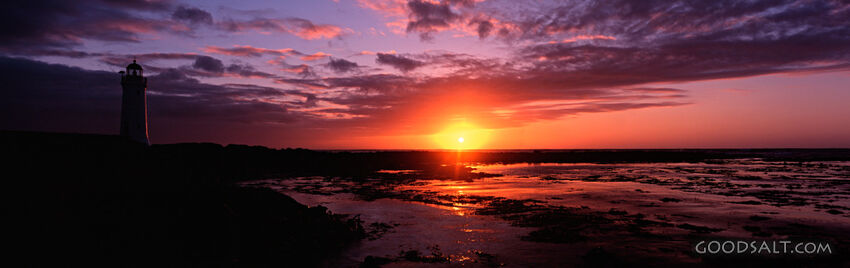 Lighthouse at Sunset