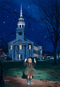 Little Girl at Church