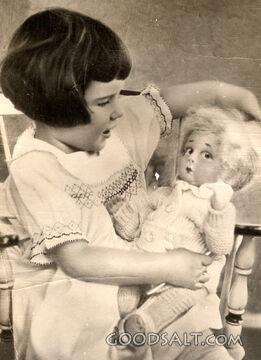 Little Girl with Doll