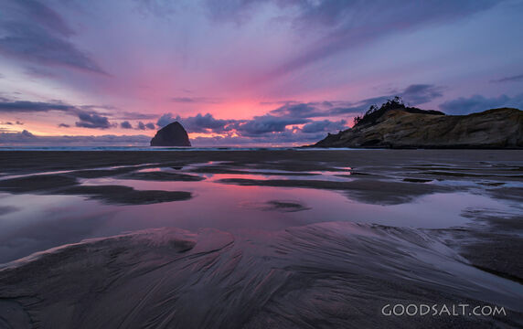 Low Tide Sunset