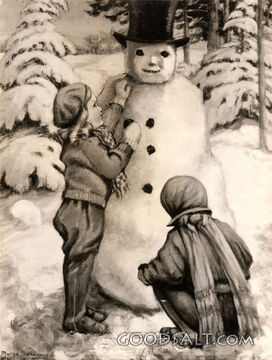 Making a Snow Man