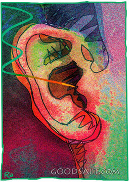 Man&#039;s Ear