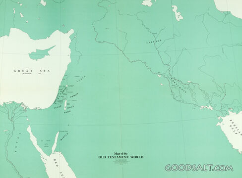 Map:  Old Testament World