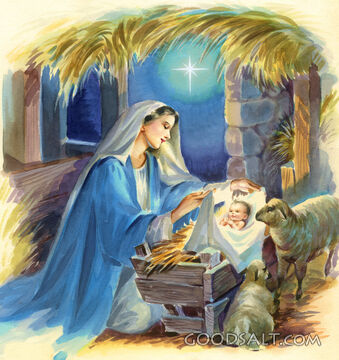 Mary and Baby Jesus