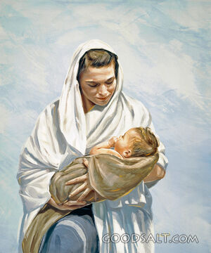 Mary and Jesus