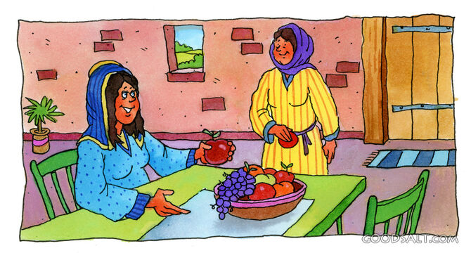 Mary Visits Elizabeth