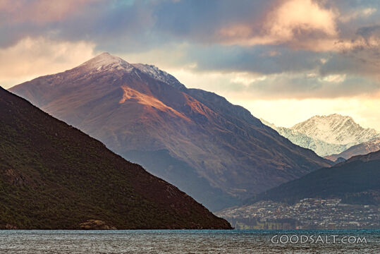 Majestic Mountain Lake at Sunset