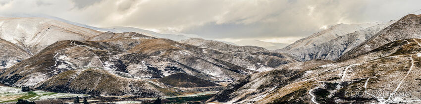 Snow-Crowned Hills of Creation