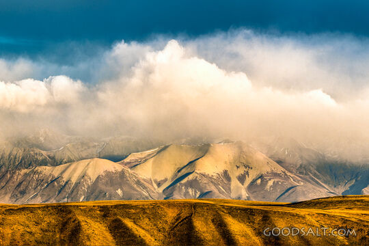 Mountains Beneath the Glory Cloud