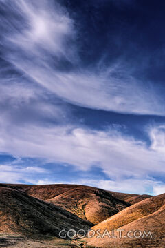 Hills Beneath the Sweeping Heavens