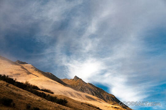 Mountain Slopes Beneath the Heavens