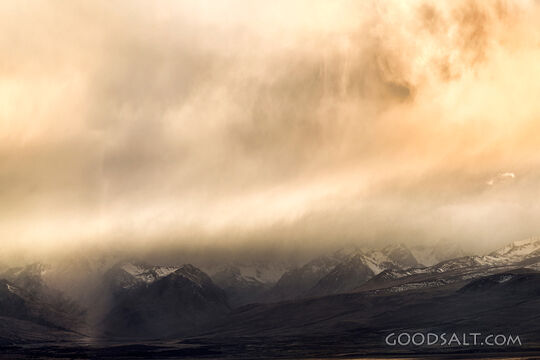 Glory Cloud Over the Mountain of God