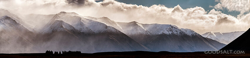 Glory Cloud Over the Mountain