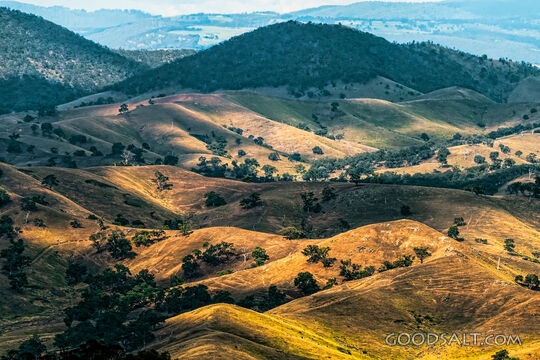 Sunlit Hills of Creation