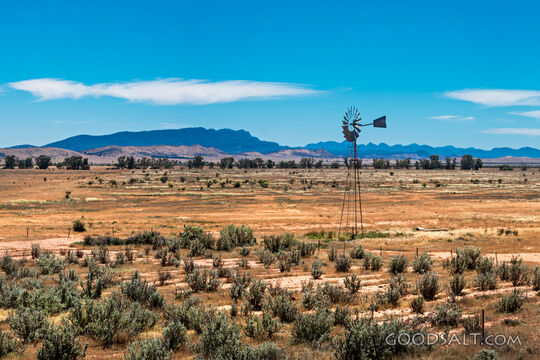 Windmill in the Dry Country