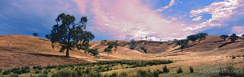 Hills Beneath the Glory of Heaven