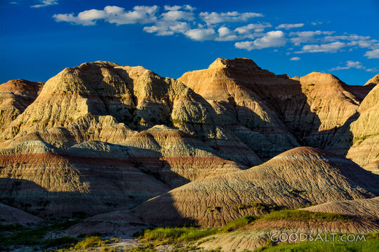 Morning at the Badlands National Park