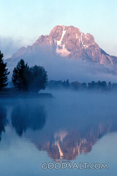 Morning Mist at Oxbow Bend, Grand Tetons National Park