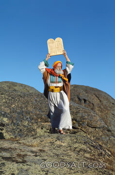 Moses and Ten Commandments