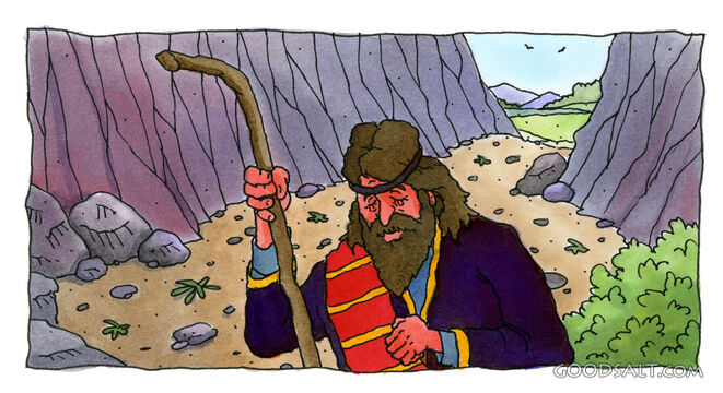 Moses Climbs the Mountain