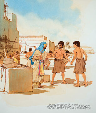 Moses Intervenes in a Fight BetweenTwo Jewish Slaves