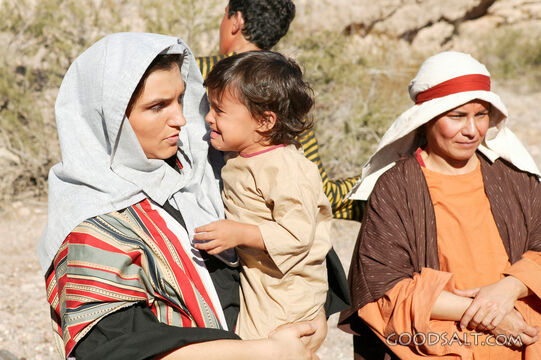 Mother With Upset Child