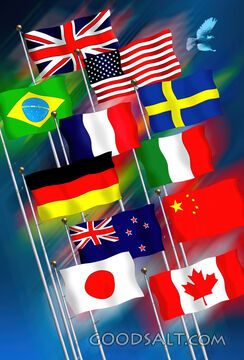 Multi-Nation Flags