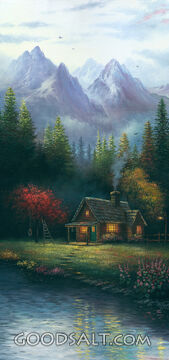 mountain cabin