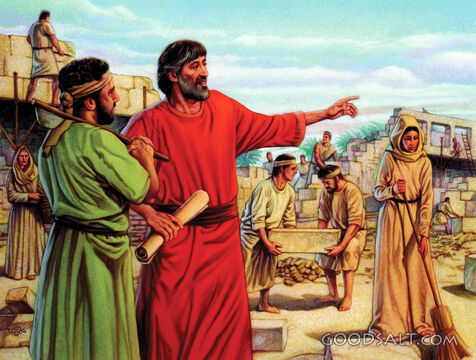 Nehemiah Rebuilt the Wall