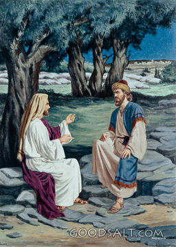 Nicodemus Talks to Jesus
