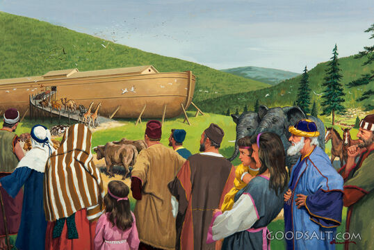 Noah - the Animals Enter