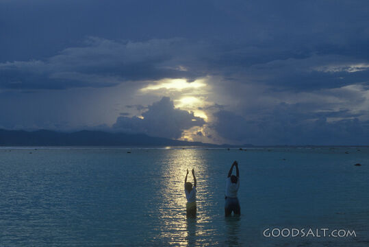 Worship in the Waters at Dawn