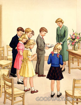 Offering in Primary Class