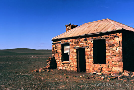 old stone house