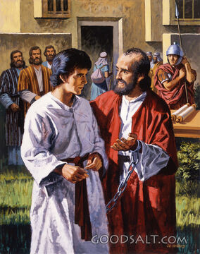 Onesimus Becomes a Christian