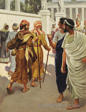 Paul and Barnabas among Greeks