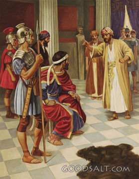 Paul and Barnabas Before Sergius at Paphos