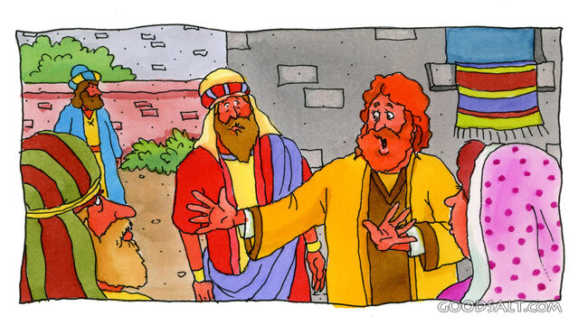 Paul and Barnabas Give Glory to God
