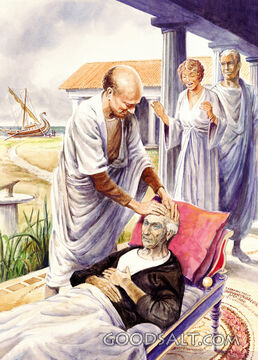 Paul Healing Publius&#039; Father