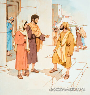 Paul Meets Priscilla and Aquila 