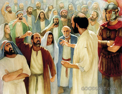 Paul Preached to an Angry Crowd