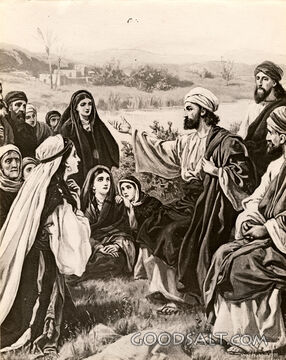 Paul Preaching by Riverside
